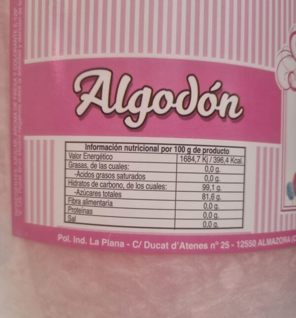 Algodón de fresa Grande - Imagen 2