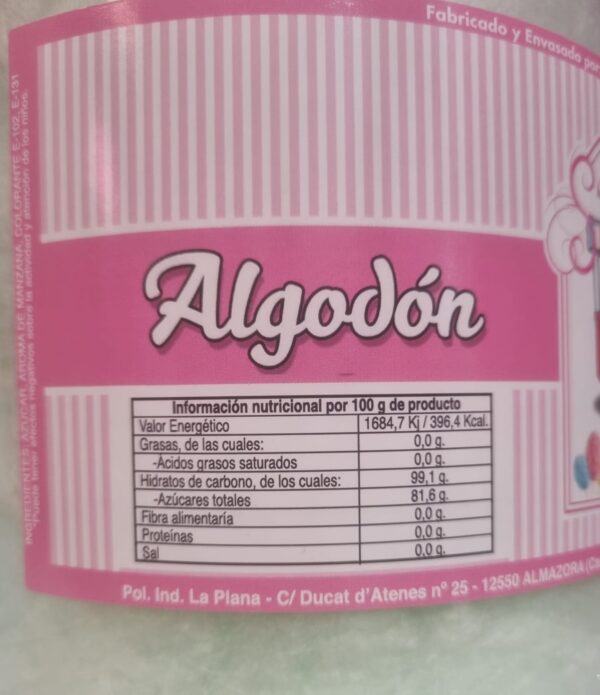 Algodón de manzana Grande - Imagen 2