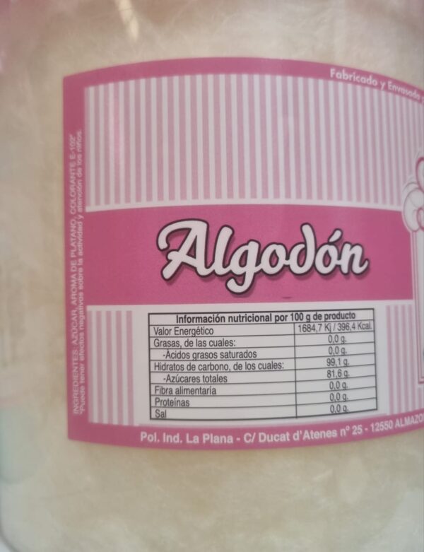 Algodón plátano Grande - Imagen 2